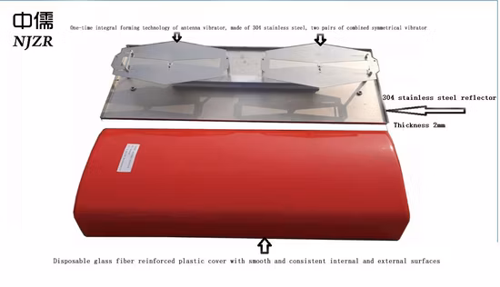 10kw New UHF Four-Dipole TV Transmission Antenna