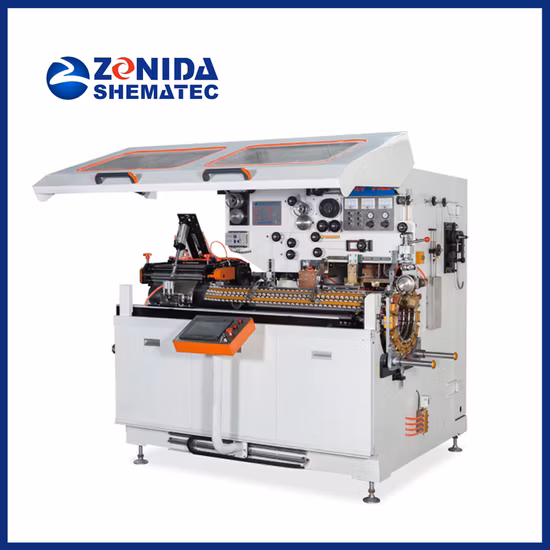 Máquina combinada automática para fabricar carrocerías de latas de pintura y aceite cuadradas (en expansión)